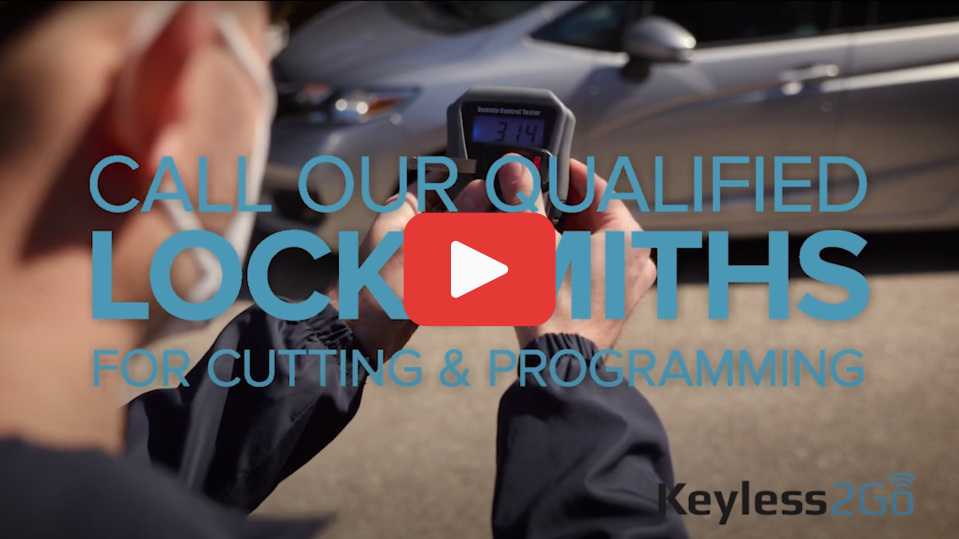 Load video: keyless2go locksmith locator near me